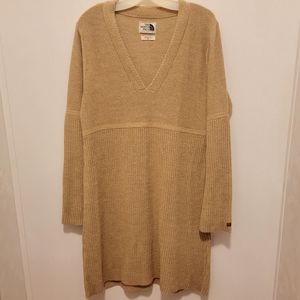 THE NORTH FACE Tan Sweater Dress